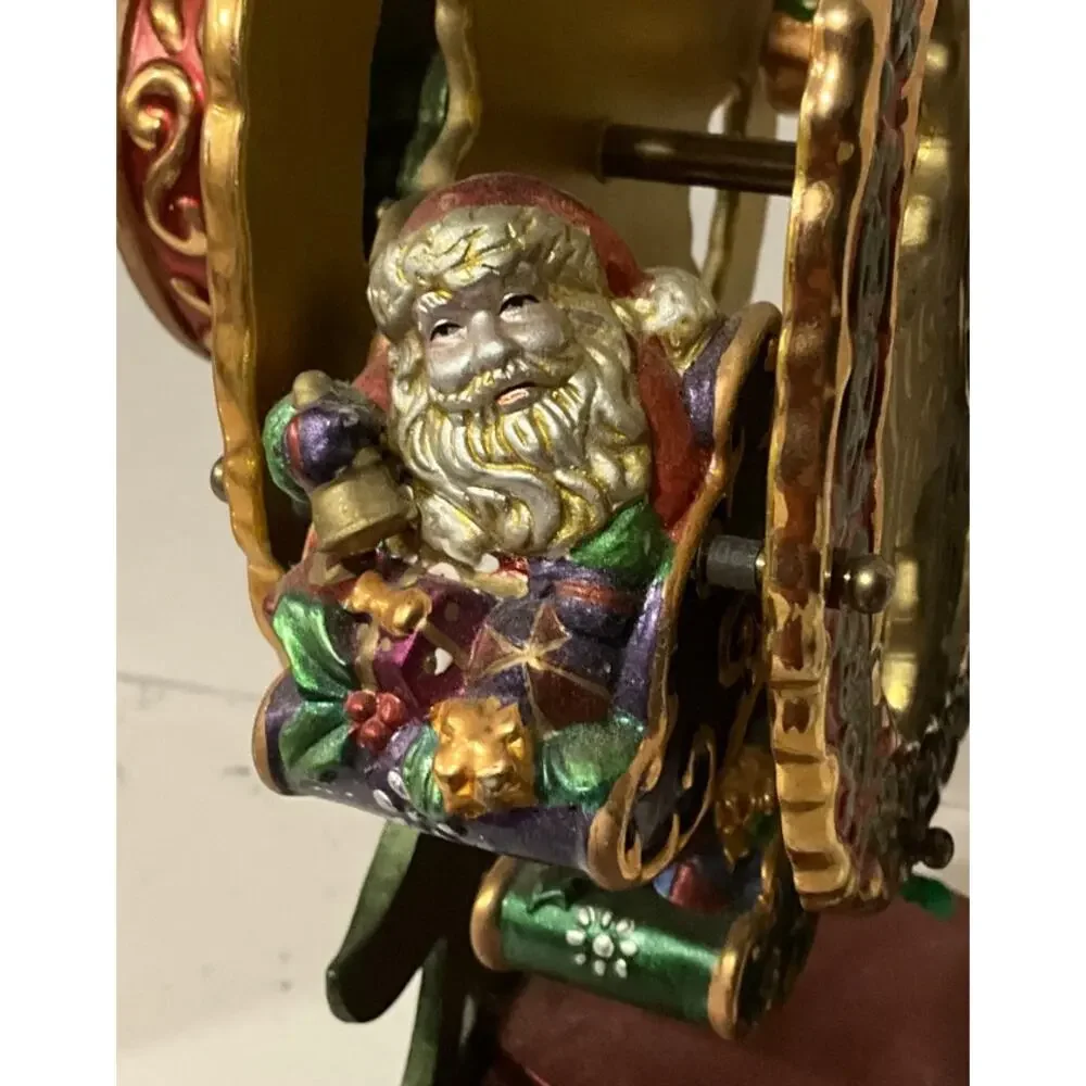 Santa & Snowman Ferris Wheel Decor